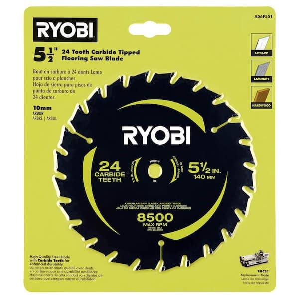 5-1/2 in. 24-Tooth Carbide Flooring Blade (1-Piece)