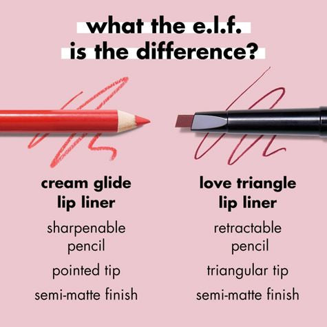 Delineador de labios Cream Glide de Elf - 0.03 oz