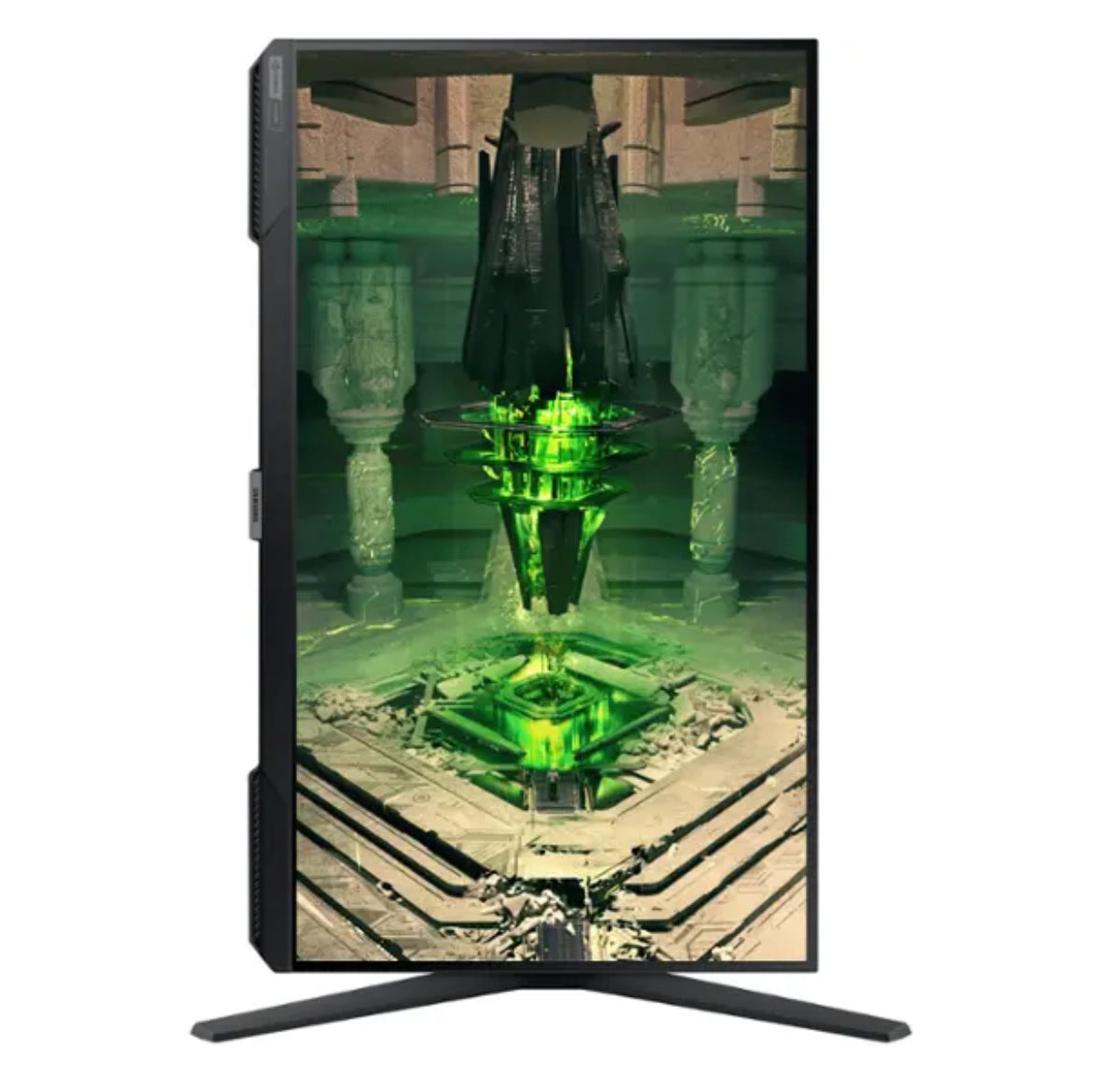Samsung - Monitor para juegos Odyssey FHD IPS de 27" y 240 Hz con G-Sync - Negro