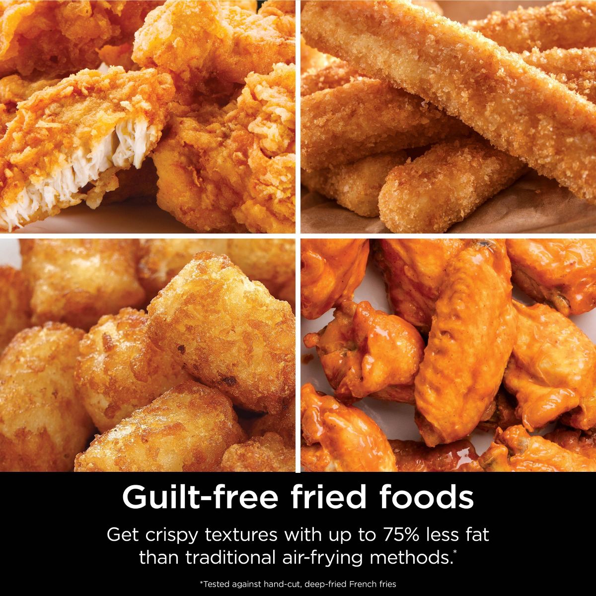 Ninja Air Fryer Pro 4-in-1 - AF141: 5-Quart, 1750W, Dishwasher-Safe Parts, Gray, Metal & Plastic