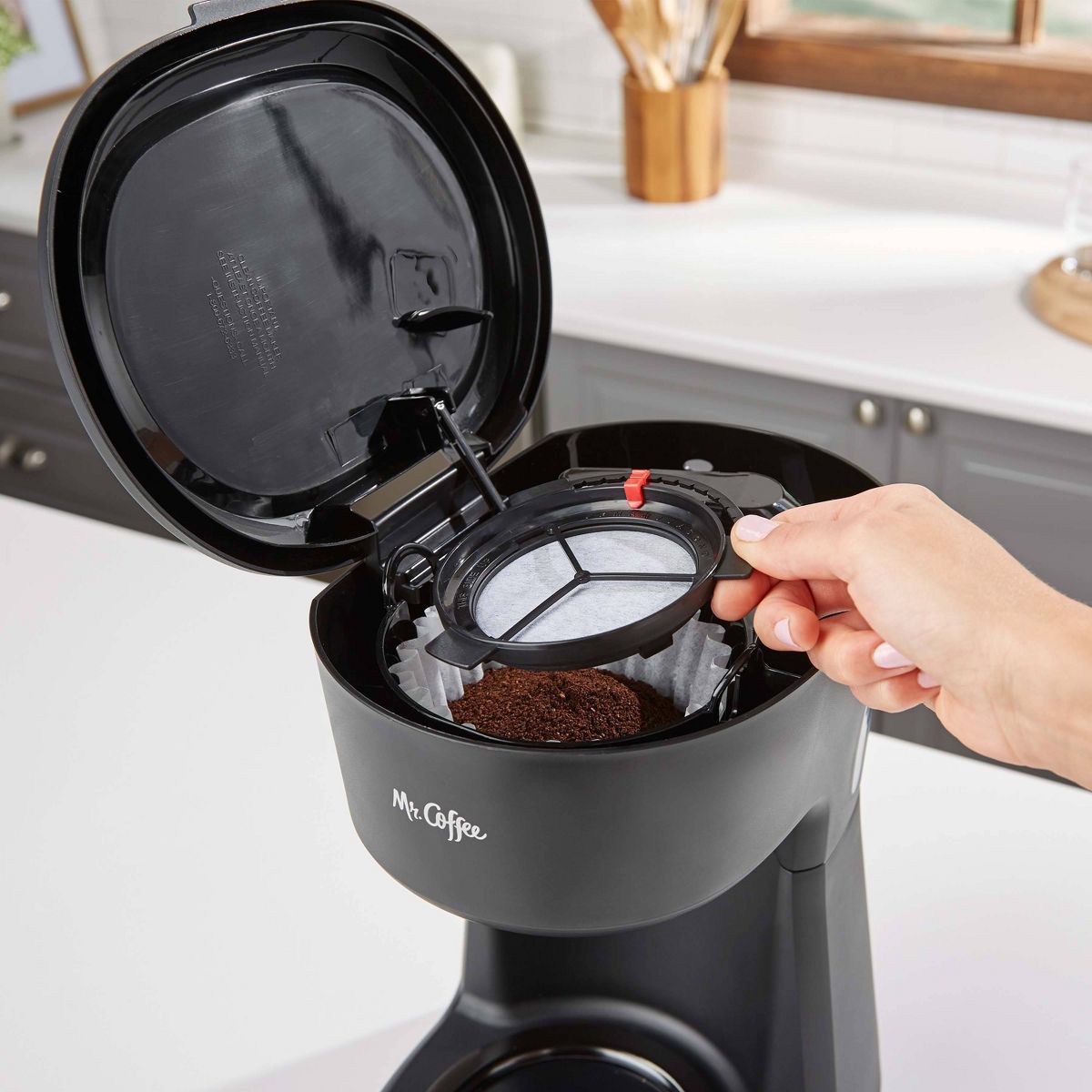 Mr. Coffee 12 Cup Switch Coffee Maker - Black: Electric Drip Machine, 900W, Brew Pause, Paper Filter, 5 oz Cup Capacity