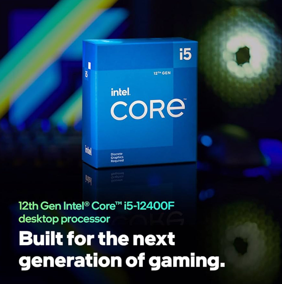 Intel Core i5-12400 - Core i5 12th Gen Alder Lake 6-Core 2.5 GHz LGA 1700 65W Intel UHD Graphics 730 Desktop Processor - BX8071512400