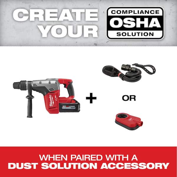 M18 FUEL 18V Lithium-Ion Brushless Cordless 1-9/16 in. SDS-Max Rotary Hammer Kit w/ Two 8.0Ah Batteries & Hard Case