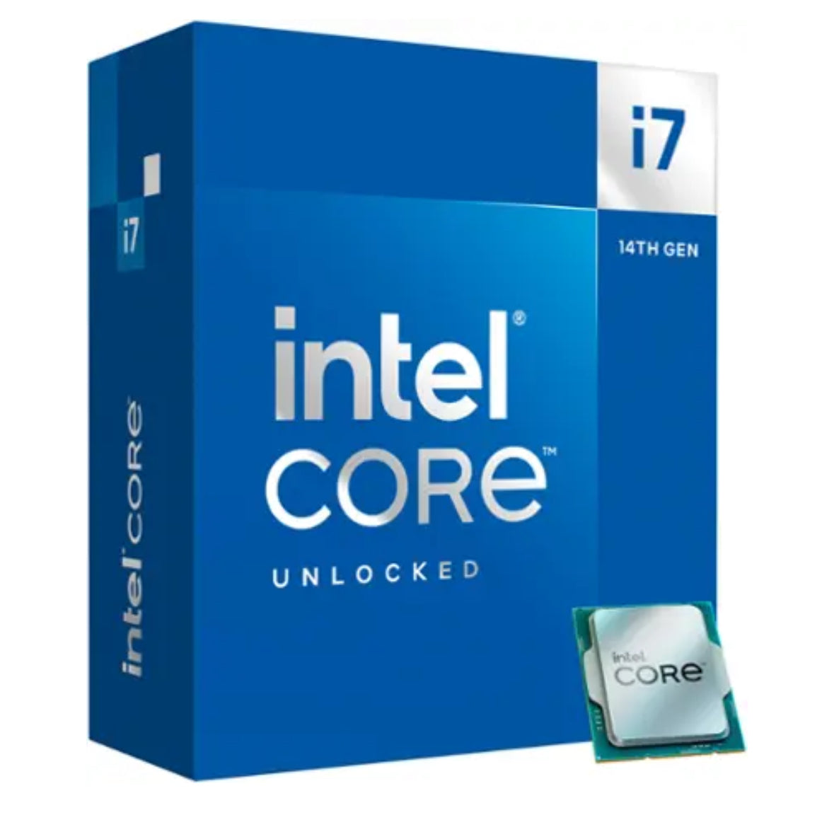 Intel - Core i7-14700K 14th Gen 20-Core 28-Thread - 4.3GHz (5.6GHz Turbo) Socket LGA 1700 Unlocked Desktop Processor