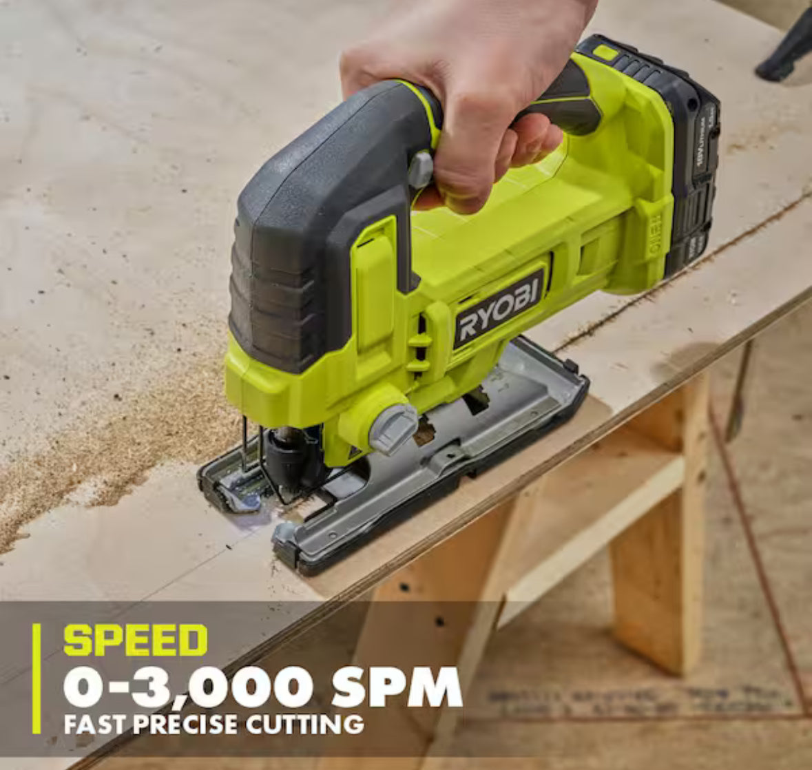 ONE+ 18V Cordless 2-Tool Combo Kit with 5-1/2 in. Circular Saw and Jig Saw (Tools Only)