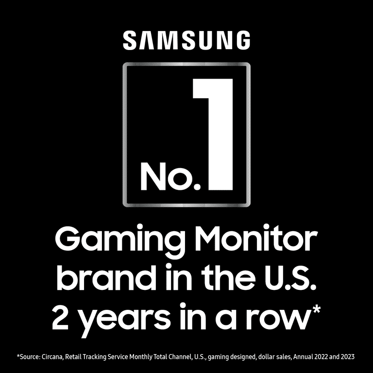 Monitor curvo para juegos Samsung Class Odyssey G65B QHD de 32" con resolución 240 Hz, 1 ms (GTG), HDR 600, 100R - LS32BG652ENXGO