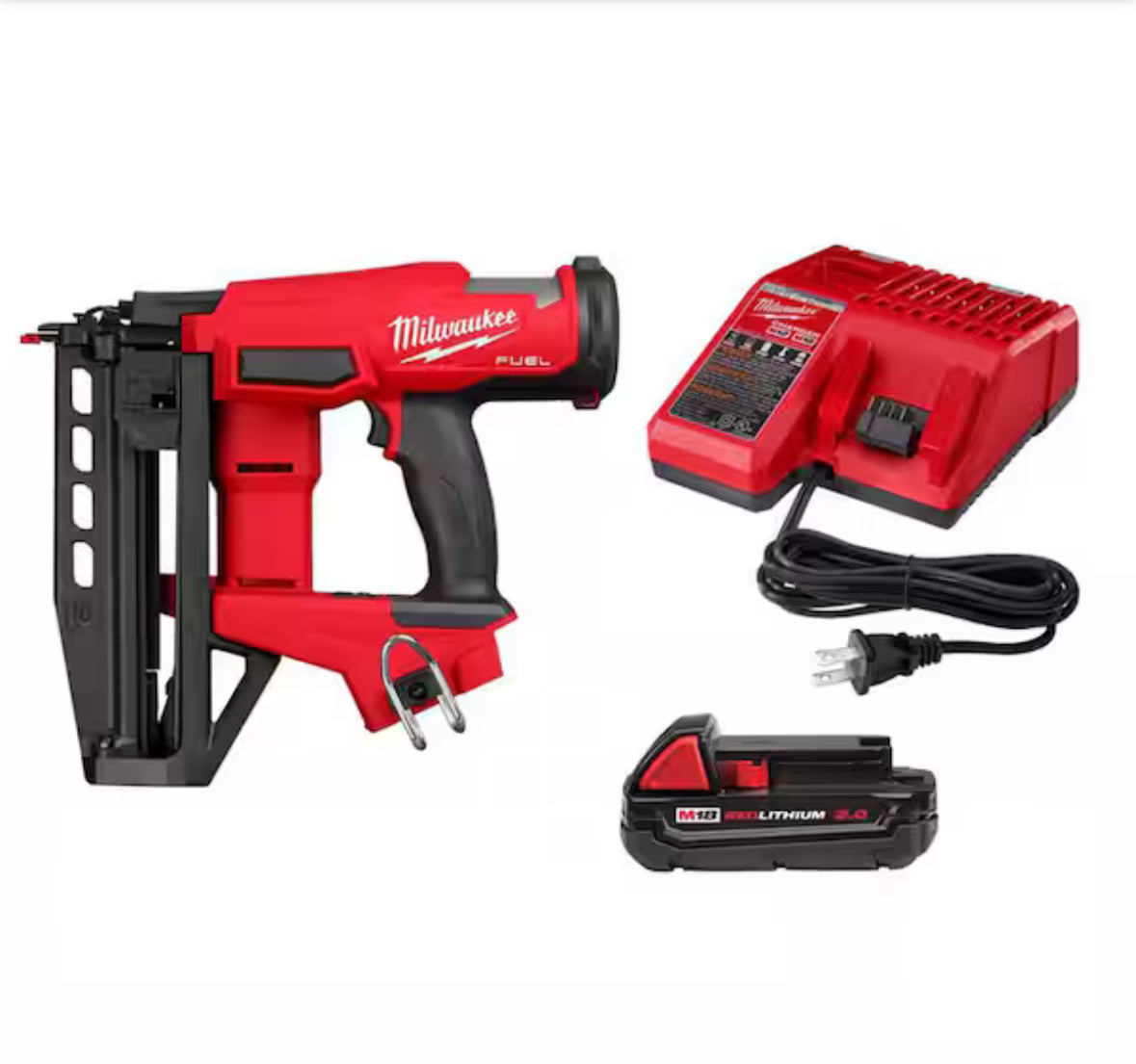 M18 FUEL 18-Volt Lithium-Ion Brushless Cordless Gen II Nailer