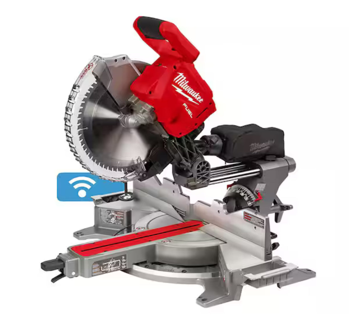 M18 FUEL 18V Lithium-Ion Brushless Cordless Dual Bevel Sliding Compound Miter Saw