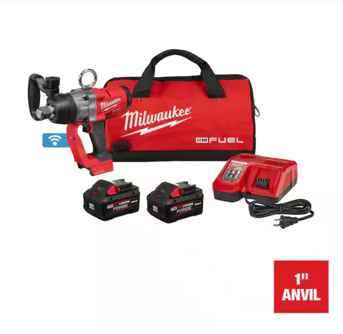 M18 FUEL ONE-KEY 18V Lithium-Ion Brushless Cordless Impact Wrench with Friction Ring