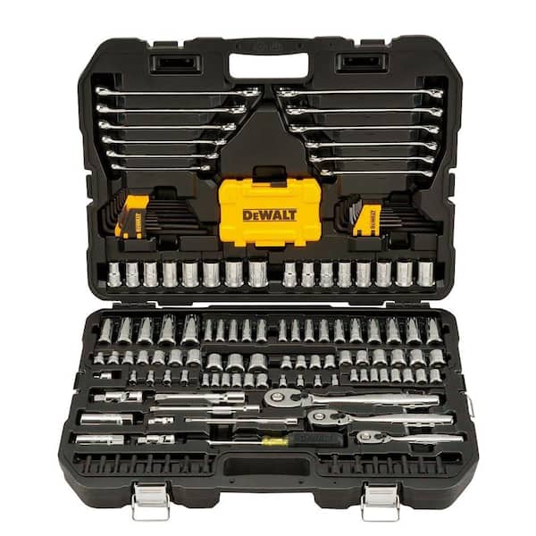 1/4 in., 3/8 in. and ½ in. Drive Polished Chrome Mechanics Tool Set (168-Piece)