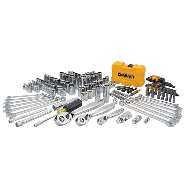 1/4 in., 3/8 in. and ½ in. Drive Polished Chrome Mechanics Tool Set (168-Piece)