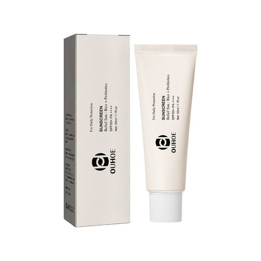 Crema facial hidratante y refrescante con protección probiótica y protección UV
