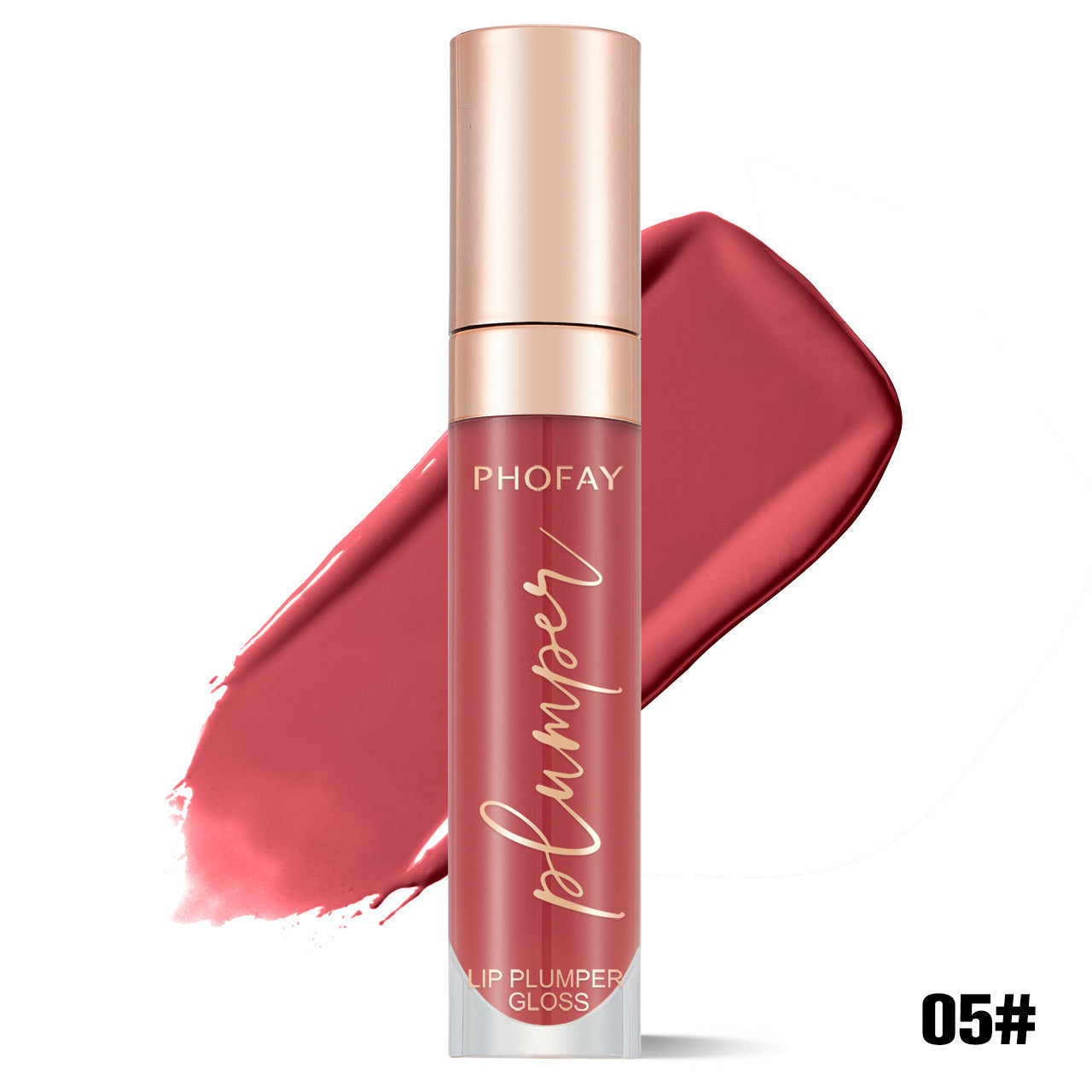 Brillo labial voluminizador brillante PHOFAY