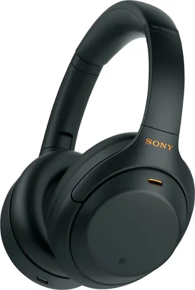 Sony - WH1000XM4 Wireless Noise-Cancelling Over-the-Ear Headphones