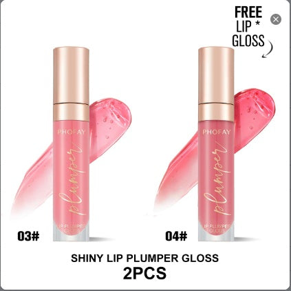 Brillo labial voluminizador brillante PHOFAY