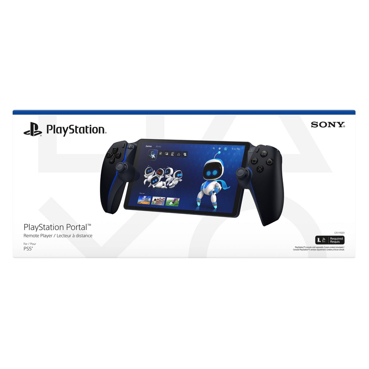PlayStation Portal Midnight Black - PlayStation 5