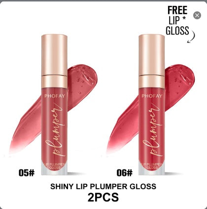 Brillo labial voluminizador brillante PHOFAY