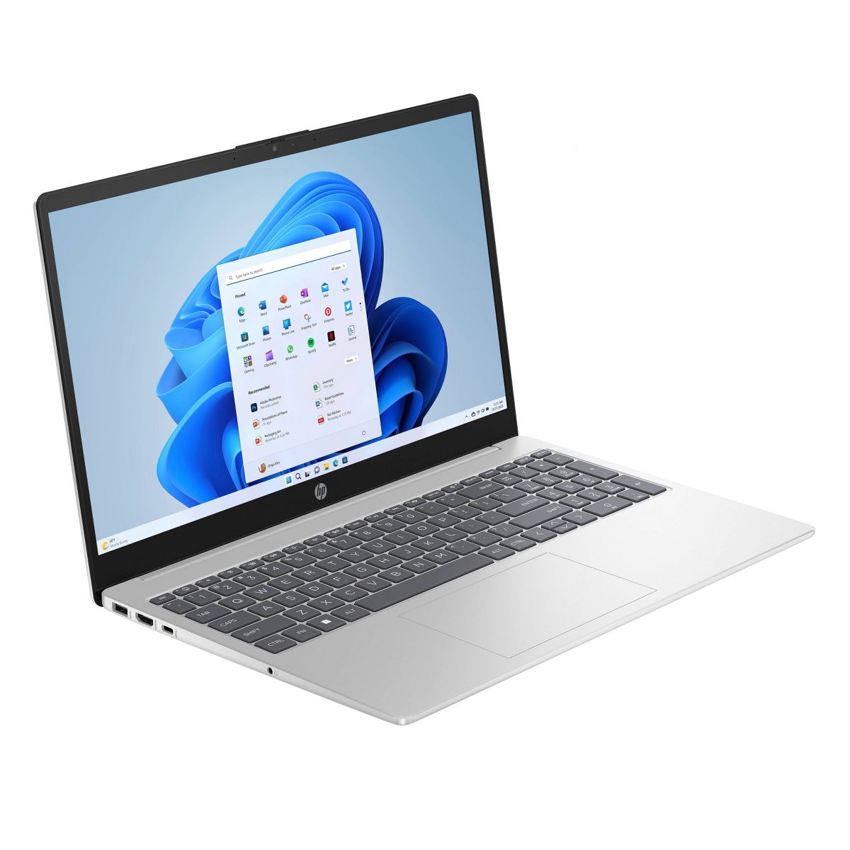HP 15.6" FHD Laptop - Intel Core i3 - 8GB RAM - 256GB SSD Storage - Silver
