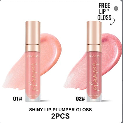 Brillo labial voluminizador brillante PHOFAY