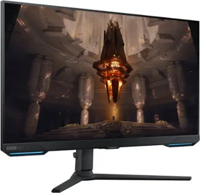 Samsung - Monitor para juegos Odyssey G7 de 28" 4K UHD IPS, compatible con AMD FreeSync Premium Pro y G-Sync, 144 Hz, 1 ms, color negro 
