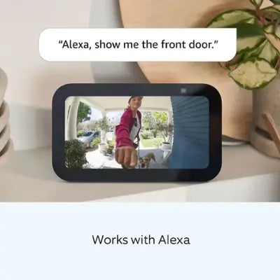 Ring - Wired Doorbell Plus Smart Wi-Fi Video Doorbell - Satin Nickel