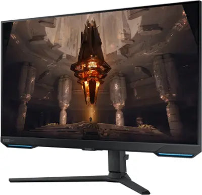 Samsung - Monitor para juegos Odyssey G7 de 28" 4K UHD IPS, compatible con AMD FreeSync Premium Pro y G-Sync, 144 Hz, 1 ms, color negro 