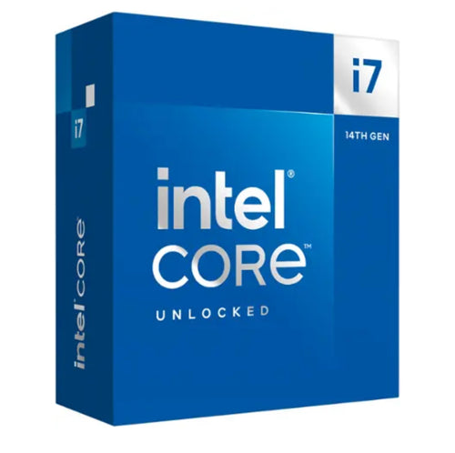 Intel - Core i7-14700K 14th Gen 20-Core 28-Thread - 4.3GHz (5.6GHz Turbo) Socket LGA 1700 Unlocked Desktop Processor