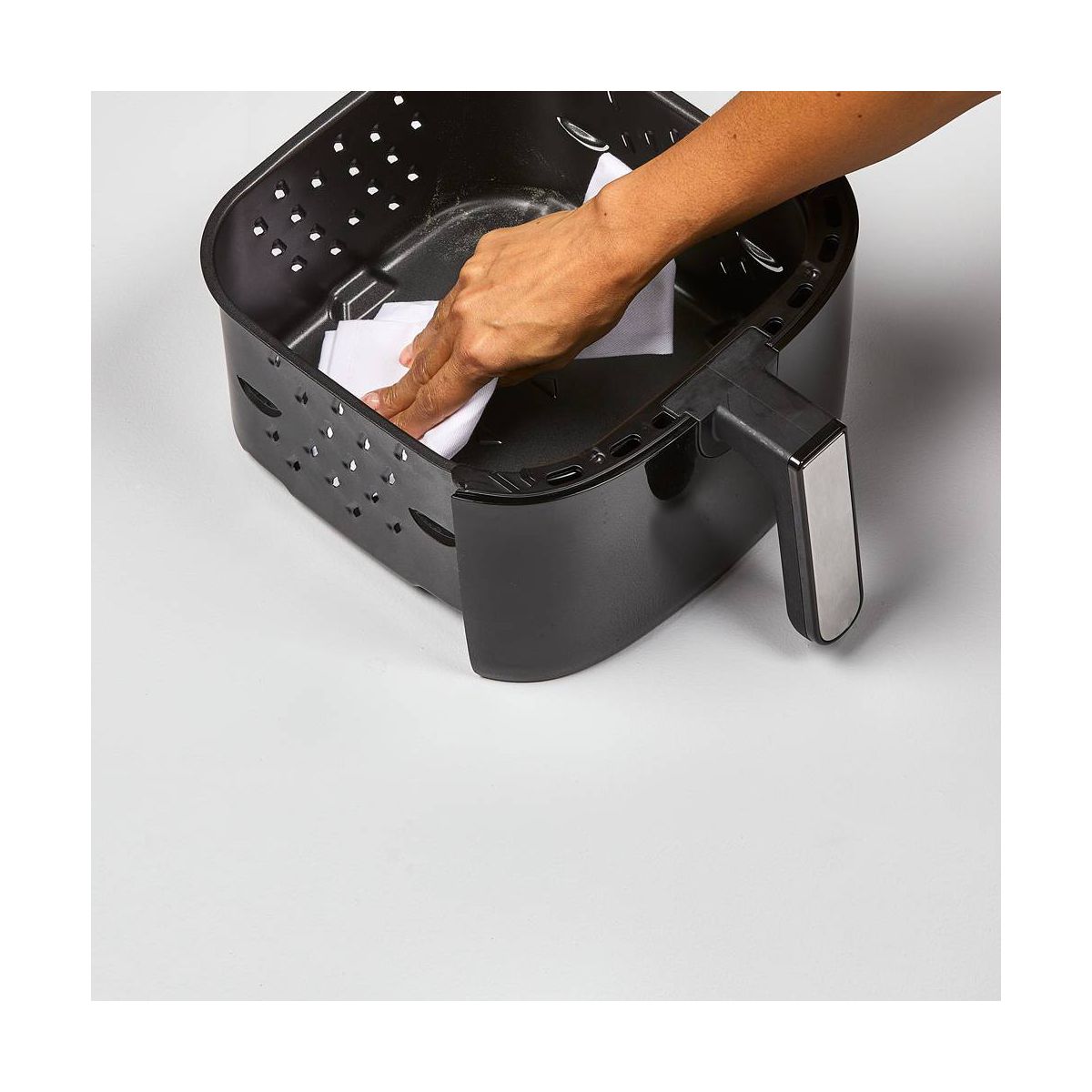 PowerXL Vortex Pro Air Fryer 8qt - Black: 1700W, Nonstick, Dishwasher-Safe, Automatic Shut-Off