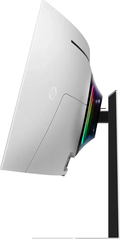 Samsung - Monitor curvo inteligente para juegos Odyssey OLED G9 (G95SC) de 49" DQHD, 240 Hz, 0,03 ms, compatible con G-Sync - Plateado