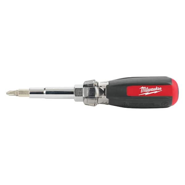 13-in-1 Multi-Tip Cushion Grip Screwdriver With Schrader Bit