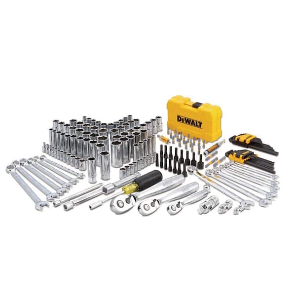 1/4 in., 3/8 in. and ½ in. Drive Polished Chrome Mechanics Tool Set (168-Piece)