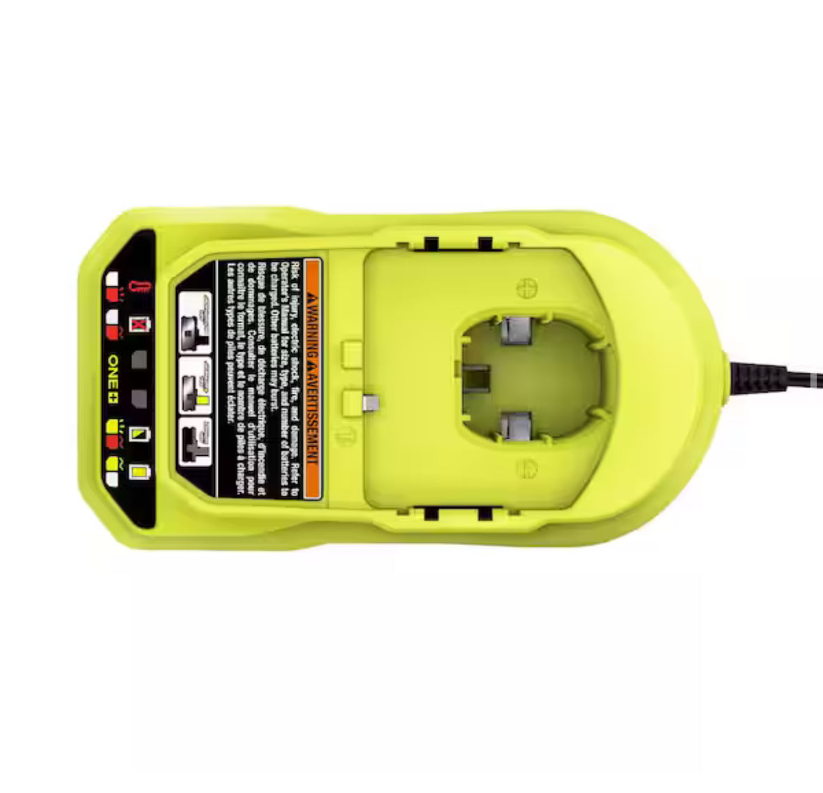 Cargador de iones de litio ONE+ de 18 V