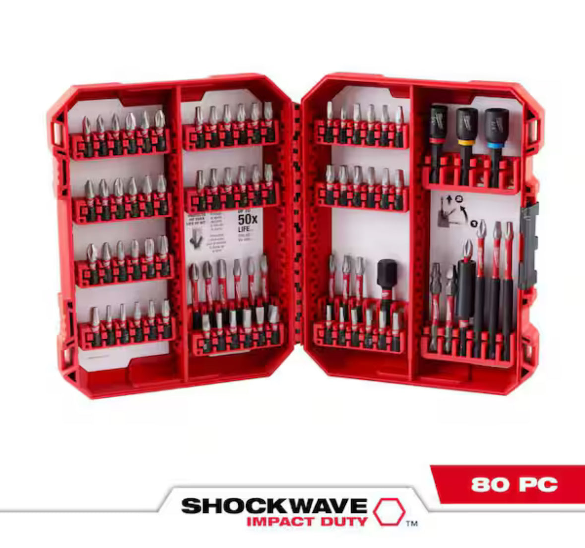 Impact-Duty Alloy Steel Screw Driver Bit Set