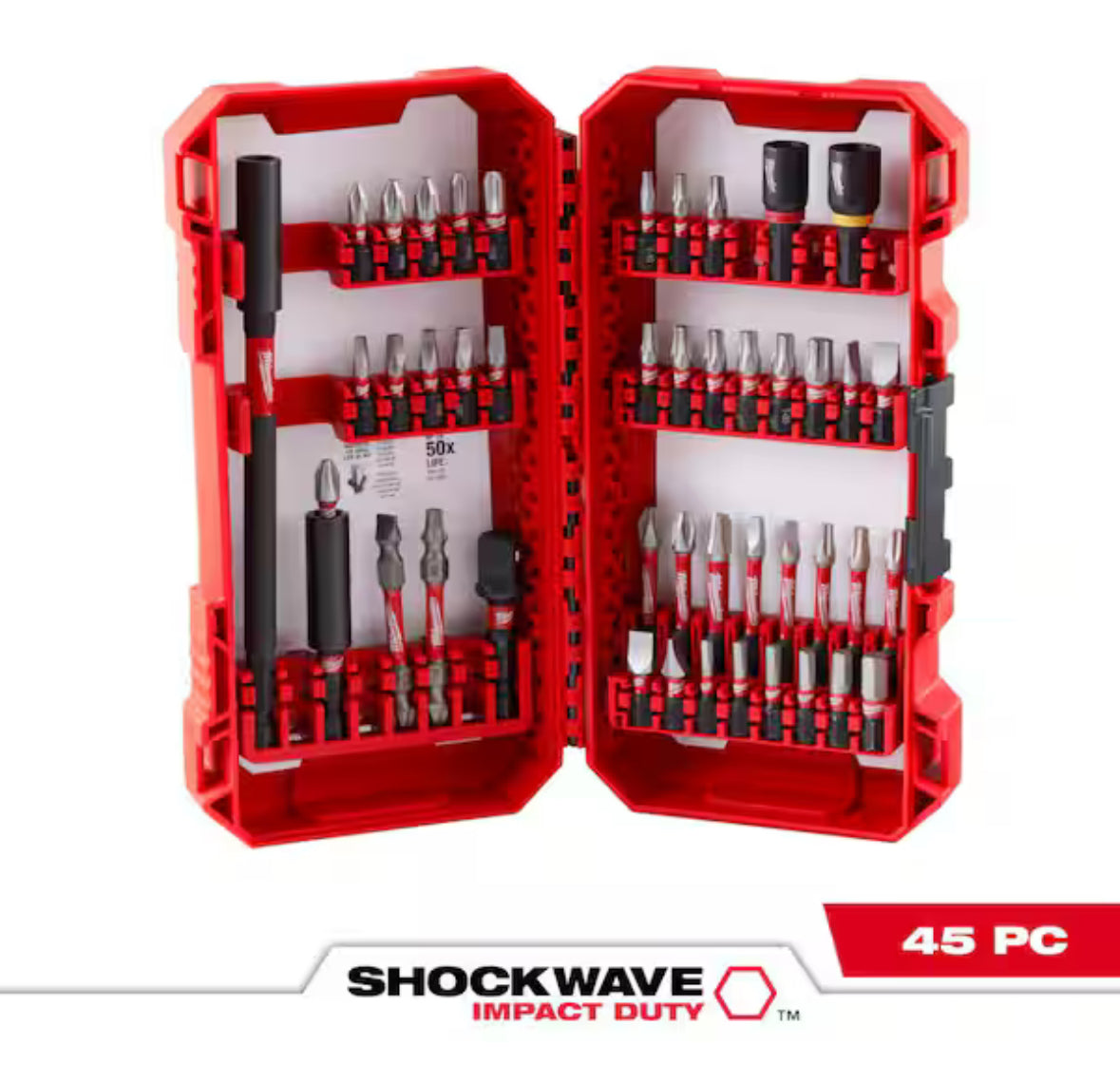 Impact-Duty Alloy Steel Screw Driver Bit Set
