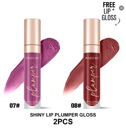 Brillo labial voluminizador brillante PHOFAY