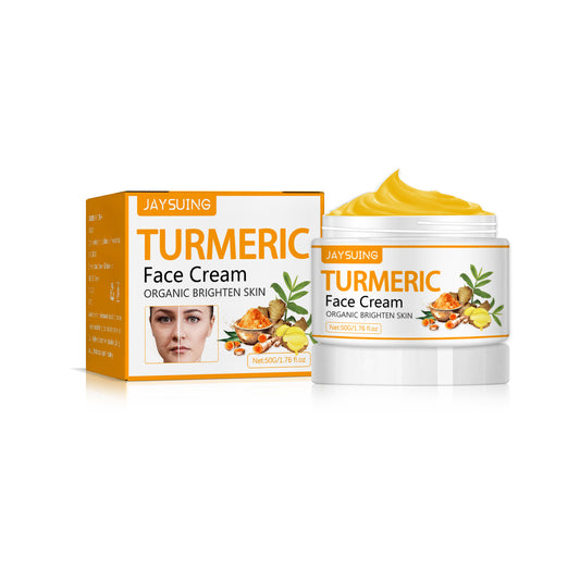 Crema reafirmante y embellecedora de cúrcuma que atenúa las arrugas